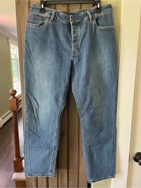Prana Slim Straight Women’s Jeans in Medium Blue